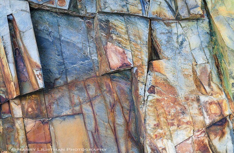 Technicolor Rockography III - New Hampshire Seacoast