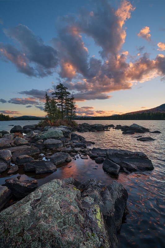 Flames - Maine Coast & Mountains