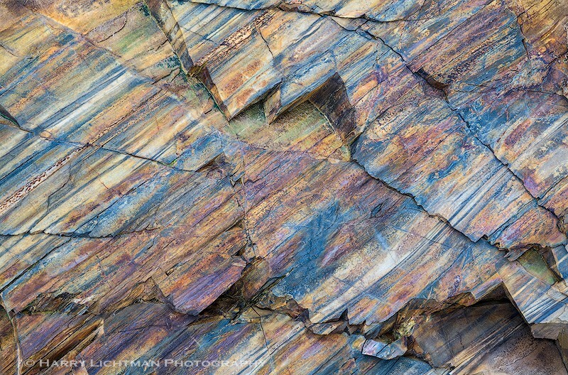 Technicolor Rockography I - New Hampshire Seacoast