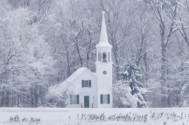 Wonalancet Union Chapel - New Hampshire Mountains - Streams - Lakes - & Rivers