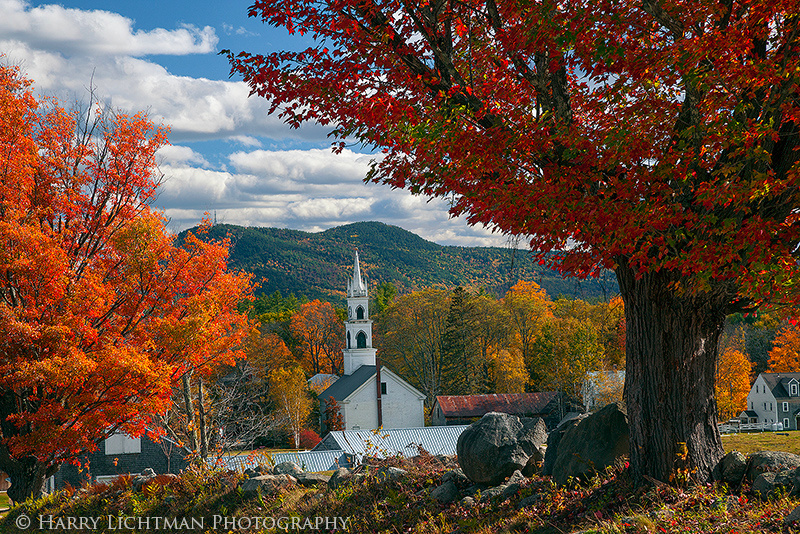 Tamworth Autumn - New Hampshire Mountains - Streams - Lakes - & Rivers