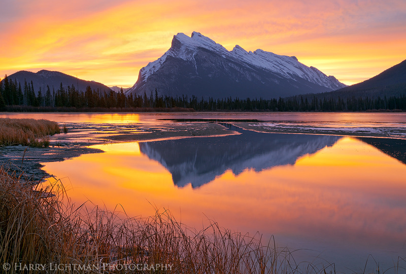 Cradled in Light - Banff National Park 2013