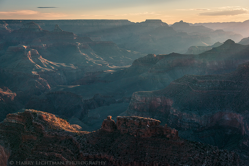 Sunrise Blues - Grand Canyon - South Rim