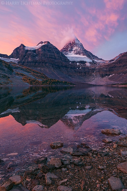 Sunrise Eruption - Autumn's Splendor 2014: Jasper, Yoho, Banff, Assiniboine, Lake Louise