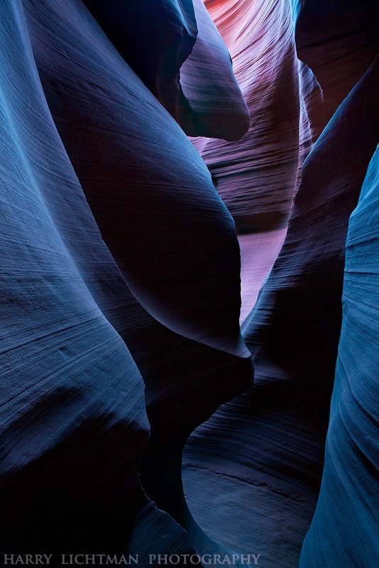 Mystery Canyon - Slot Canyon Abstracts