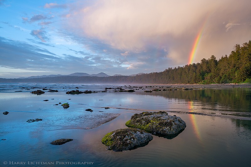 Shi Shi Rainbow - Olympic National Park