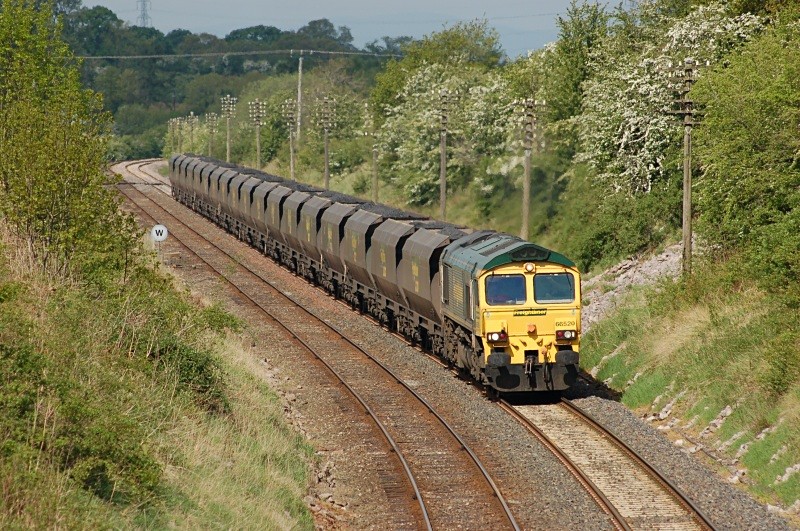 15.5.08 66520 6E73 Killoch - West Burton Cotehill - Cotehill