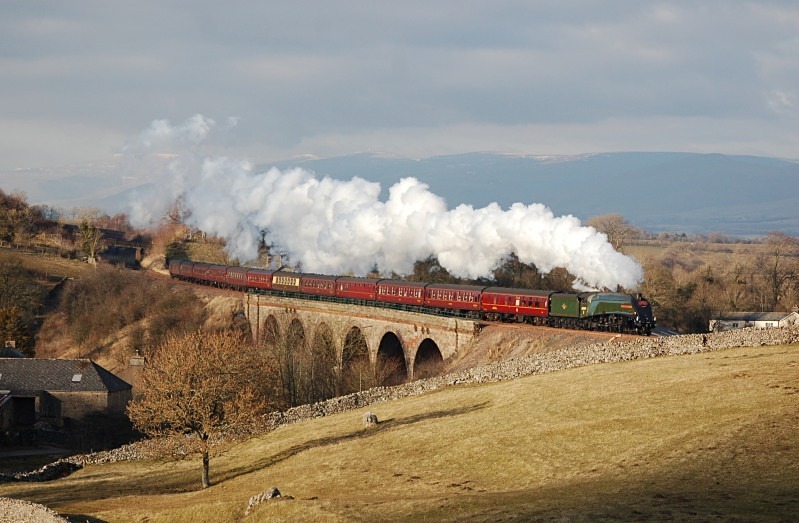 2.3.13 - LNER A4 No. 60009 1Z88 Carlisle - Euston CME, Crosby Garrett - Crosby Garret