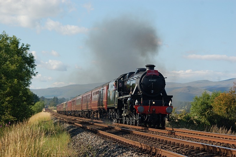 24.7.11 LMS 5MT No. 45407 Carlisle - York 'Waverley', Ormside - Ormside