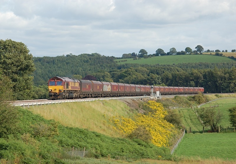5.8.11 66034 4S93 Milford - New Cumnock, Lazonby - Eden Lacy House