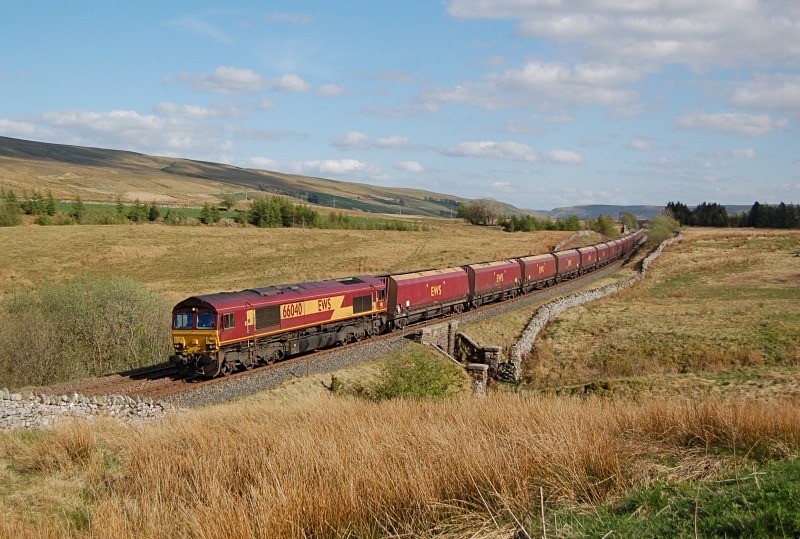 2.5.14 - 66040 4S93 Milford - Hunterston, Ais Gill - Ais Gill (road bridge northbound)
