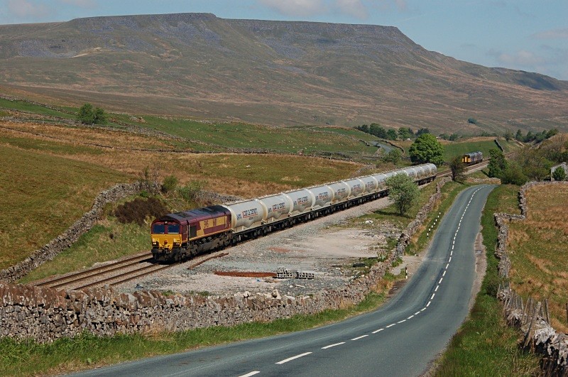 31.5.10 - 66111 6M00 Mossend - Clitheroe, Shotlock Hill - Shotlock Hill