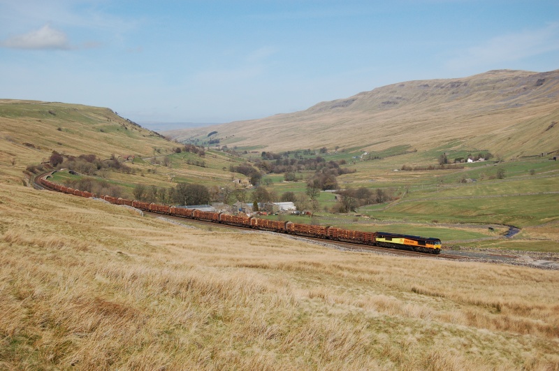 7.4.11 66845 6J37 Carlisle - Chirk Ais Gill - Ais Gill - Sunny Brow