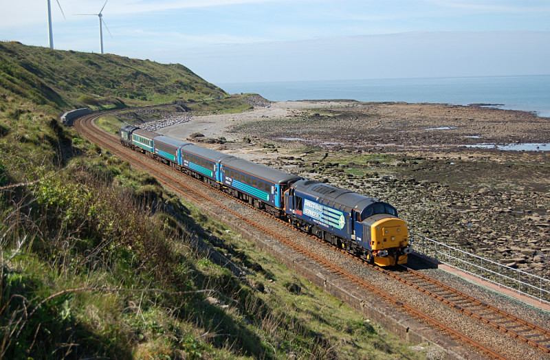 JL 23.5.15 37409 2C41 08.45 Barrow - Carlisle, Catt Gill - Cumbrian Coast