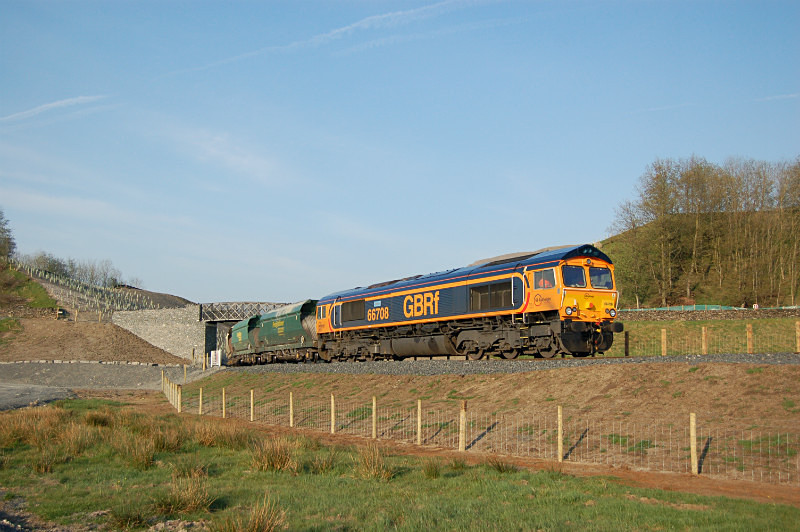JL - 12.5.16 66708 6M69 Hunslet - Arcow, Arcow Quarry - Arcow branch