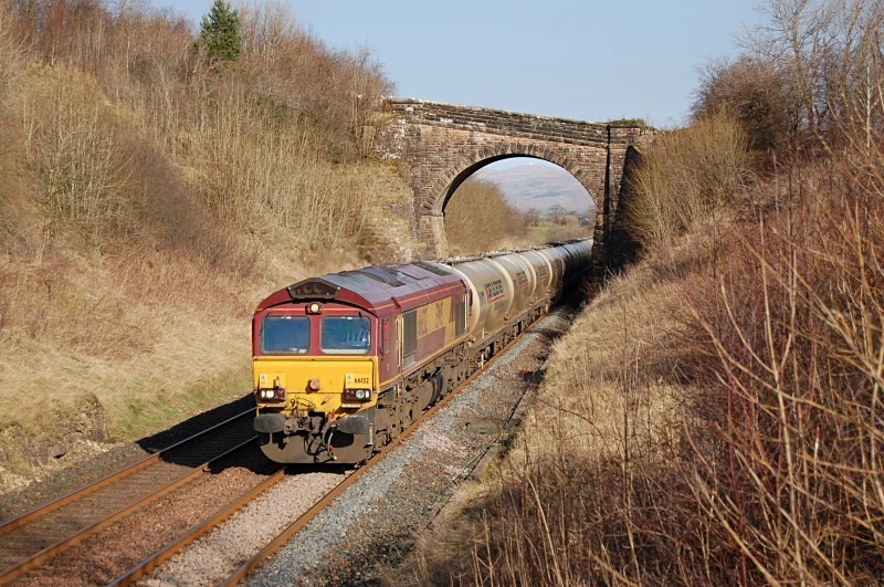 12.3.14 - 66132 6M00 Mossend - Clitheroe, Soulby Rd bridge - Soulby Road Bridge