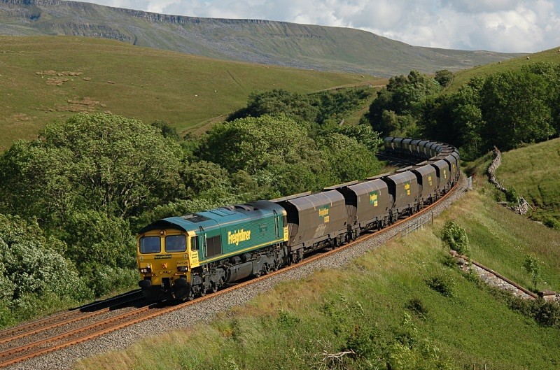 23.6.08 66526 4S68 Drax - Chalmerston, Birkett Common - Birkett Common (northbound)