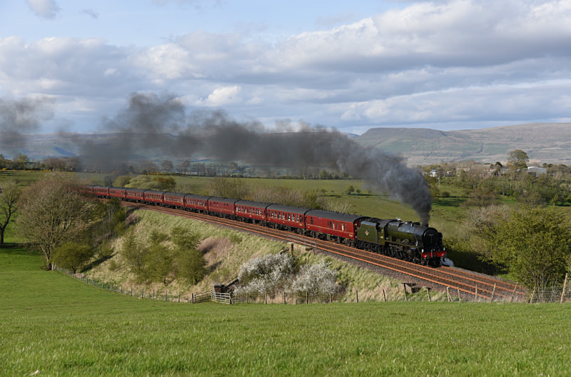 JL - 22.4.17 46115 1Z87 Carlisle - London Euston, Gallansay - Gallansay