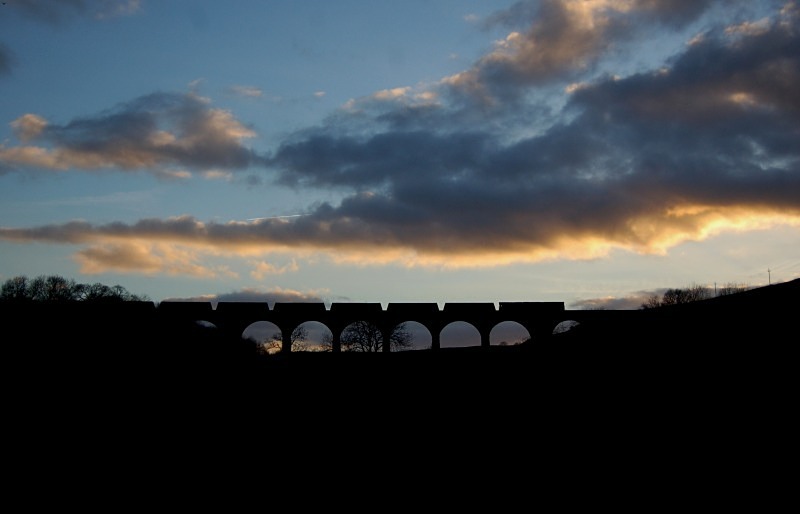 1.3.13 - 66211 4S93 Milford - Hunterston, Smardale Viaduct - Smardale viaduct