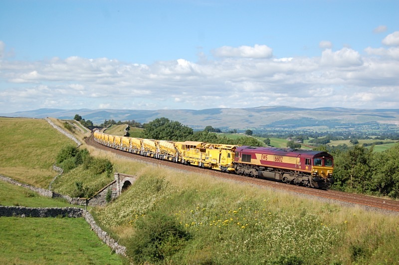10.8.12 - 66102 6K05 Carlisle - Crewe, Birkett Common - Birkett Common (southbound)
