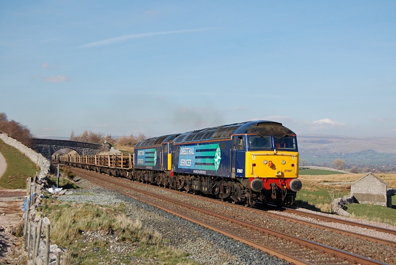 24.3.14 - 57007 & 57012 6K05 Carlisle - Crewe, Greengates - Greengates