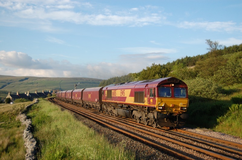 25.6.12 - 66185 6E68 New Cumnock - Drax, Garsdale - Garsdale - South