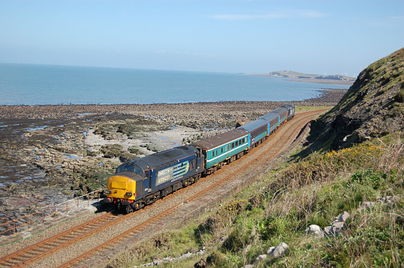 JL 23.5.15 37611 2C41 08.45 Barrow - Carlisle, Catt Gill - Cumbrian Coast