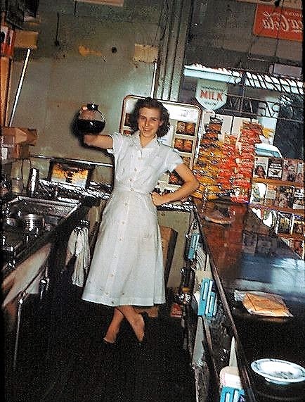 luncheonette waitress - At Work