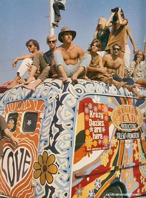 Psychedelic Woodstock - 60s counter-culture