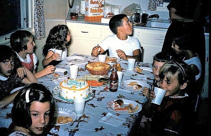 1965 birthday party - Party