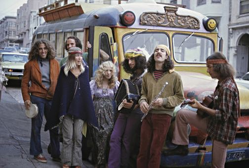 Hippie musicians - 60s counter-culture