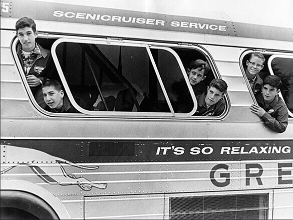 Greyhound school trip - School Days