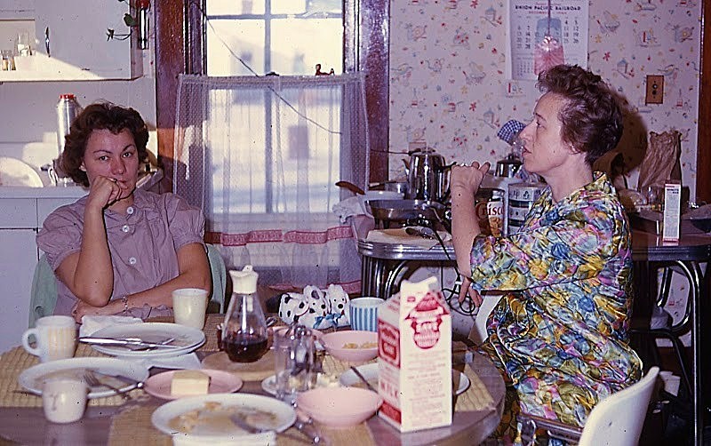 kitchen table 1965 - Home & Family