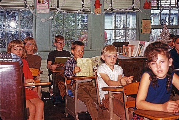 1968 elementary school class - School Days