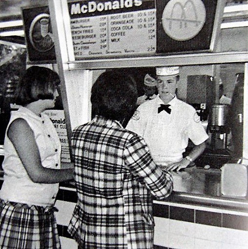 McDonalds in 1966 - At Work