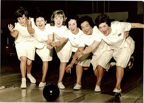 Womens Bowling Team 1966 - Recreation