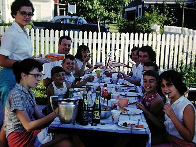 1960 back yard - Home & Family