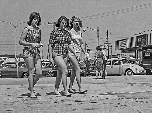Santa Monica CA 1964 - Out and About