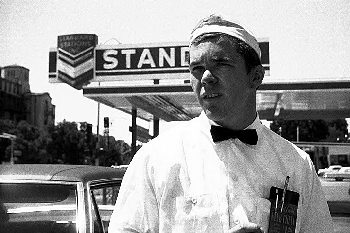 gas station 1968 - At Work