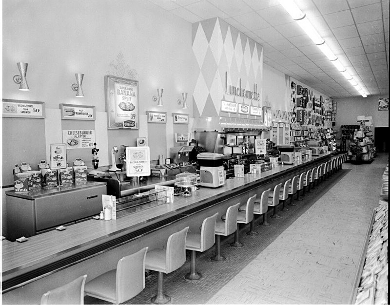 Durham NC Woolworths 1966 - Out and About