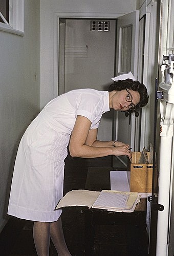 1965 nurse - At Work