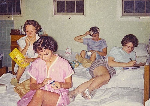 1960s girls dorm - School Days
