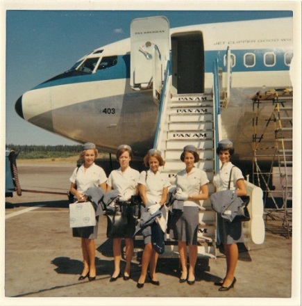 Pan Am Stewardesses - At Work