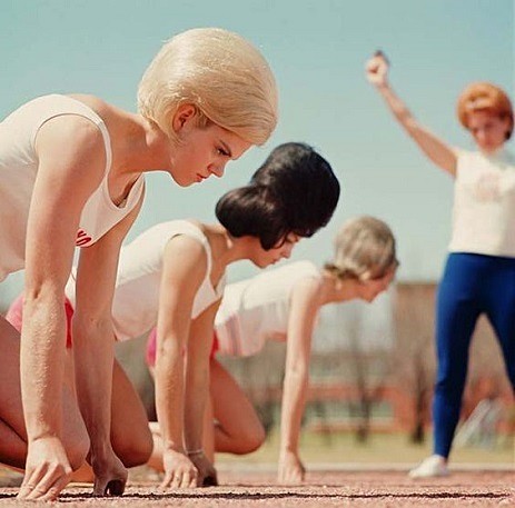 1960s college track - School Days