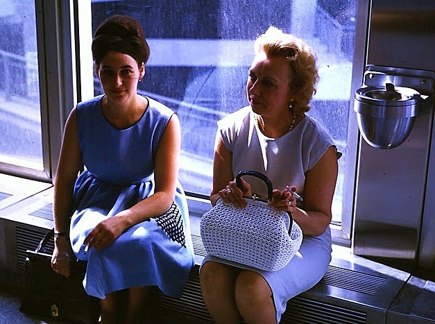 waiting in airport 1966 - On Vacation