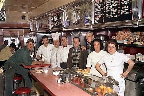 1967 diner - At Work