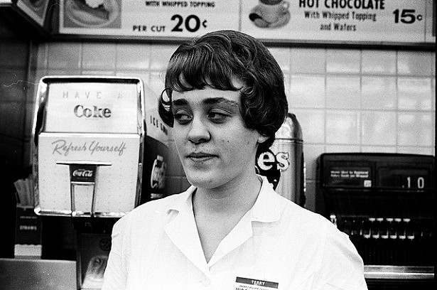 diner waitress 1964 - At Work