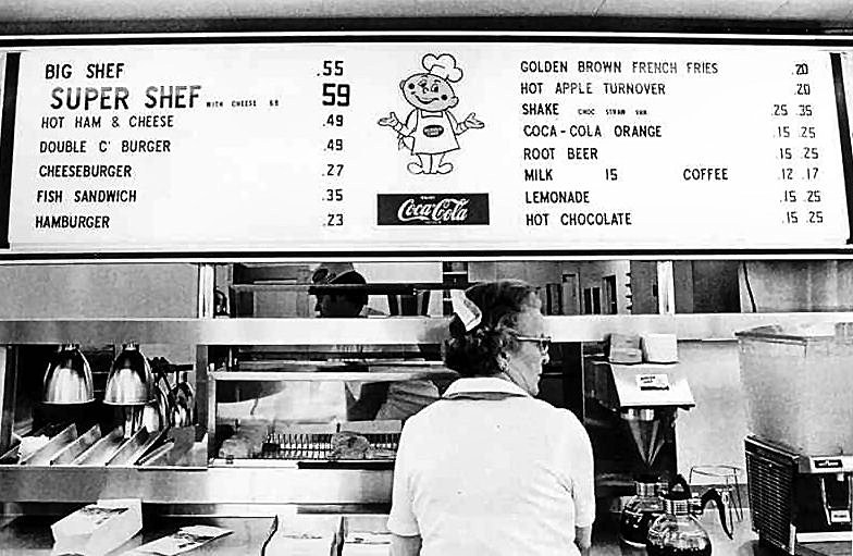 60s short order cook - At Work