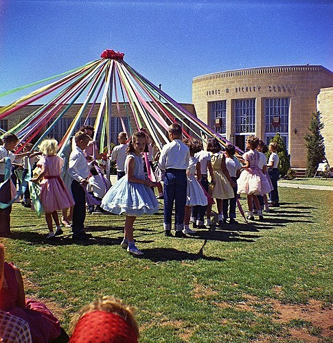 May Day 1960 - School Days