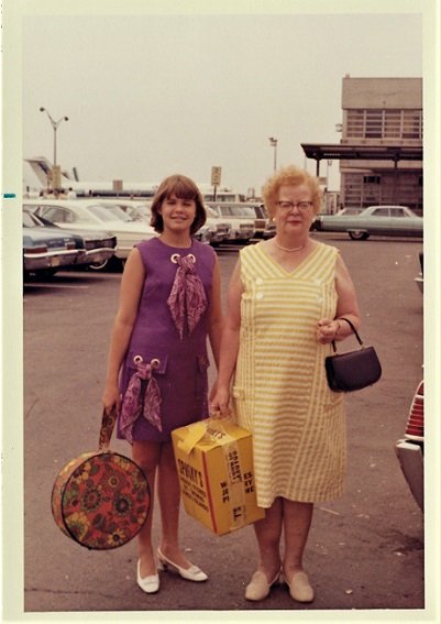 1960s airport parking lot - On Vacation
